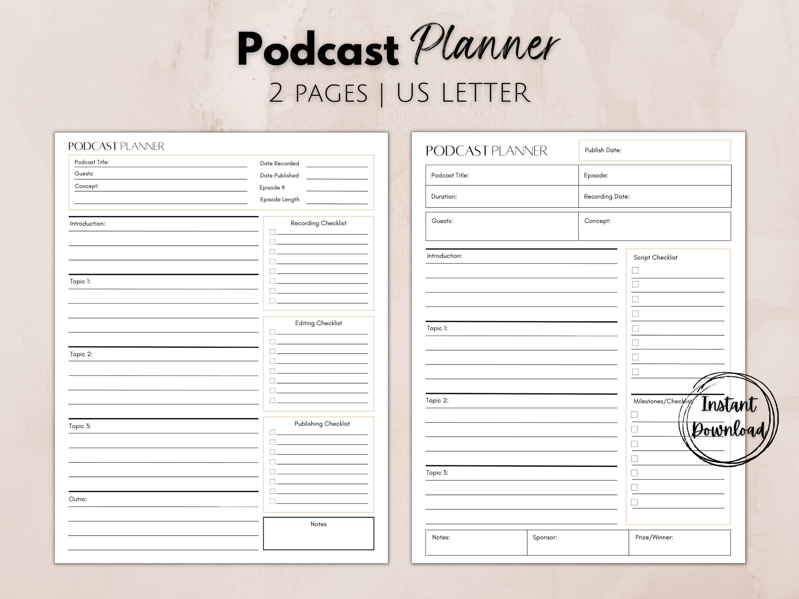 sample podcast budget template sample podcast budget template