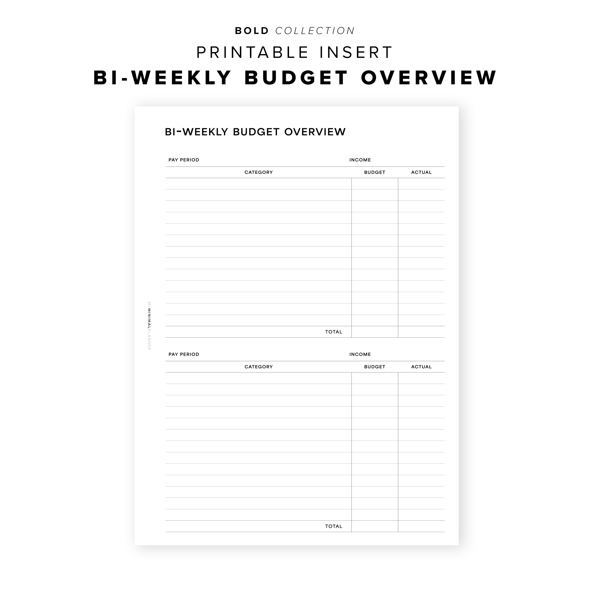 sample bi weekly budget template sample bi weekly budget template