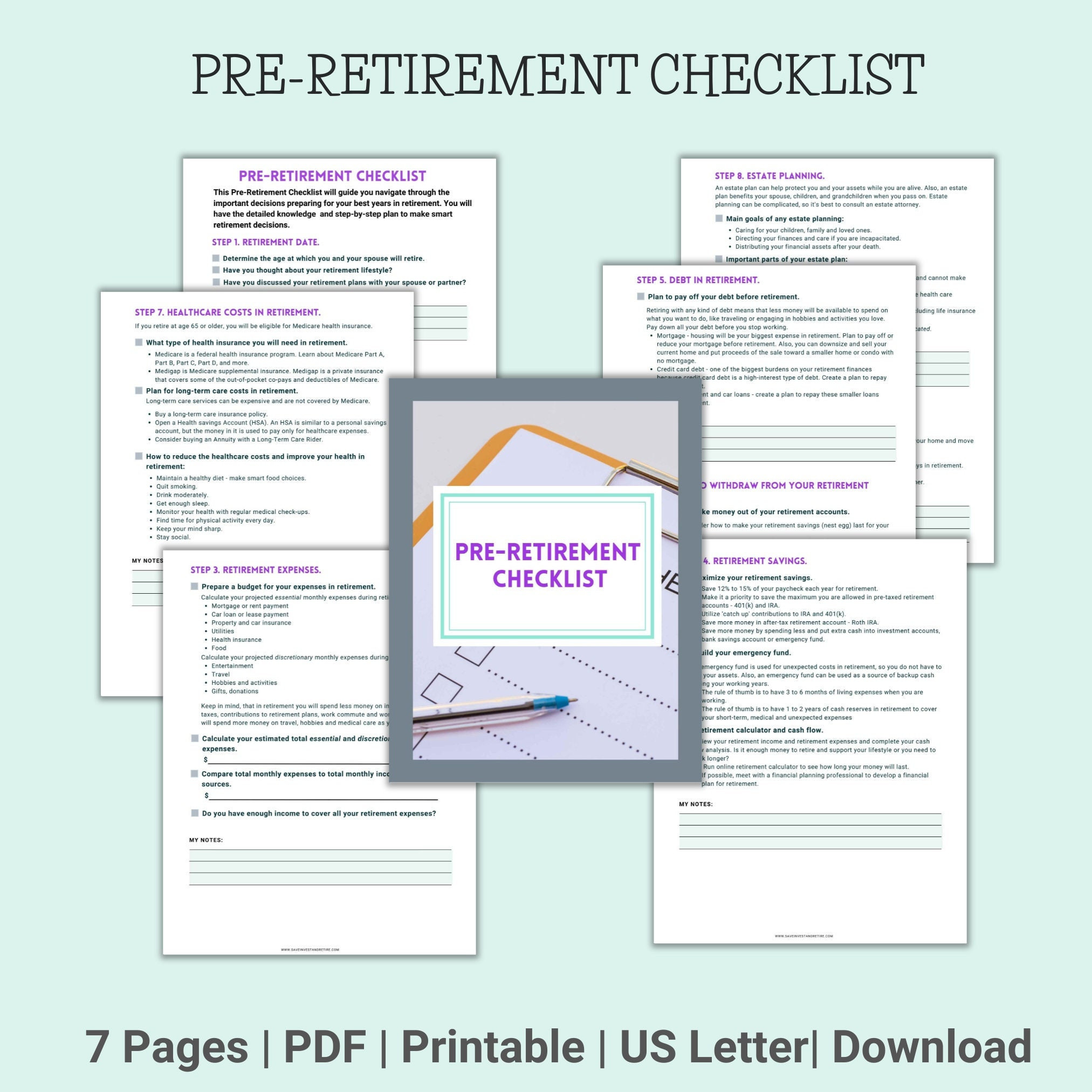 sample retirement checklist template sample retirement checklist template