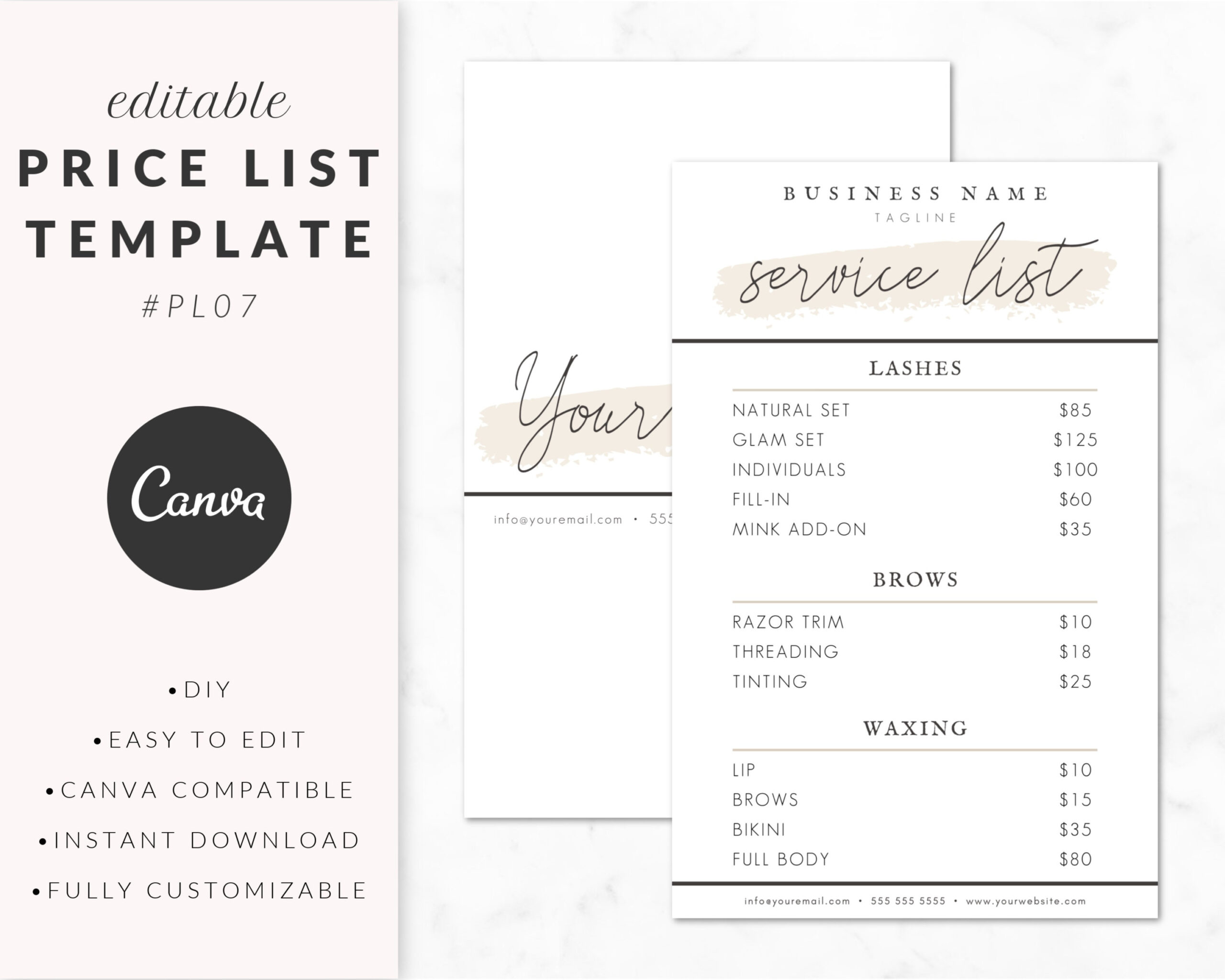 sample Graphic Design Price List Template sample Graphic Design Price List Template