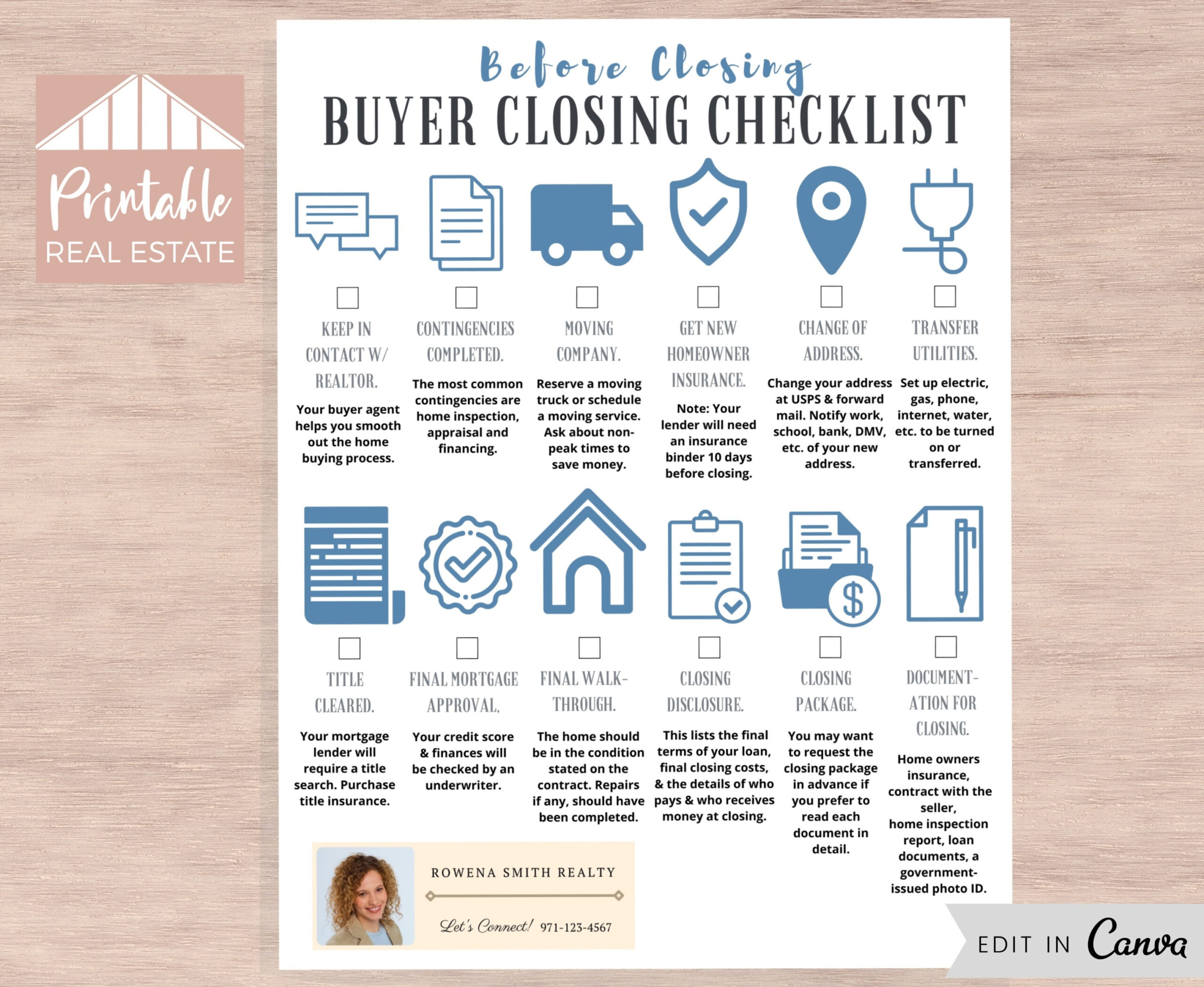 sample real estate closing checklist template sample real estate closing checklist template