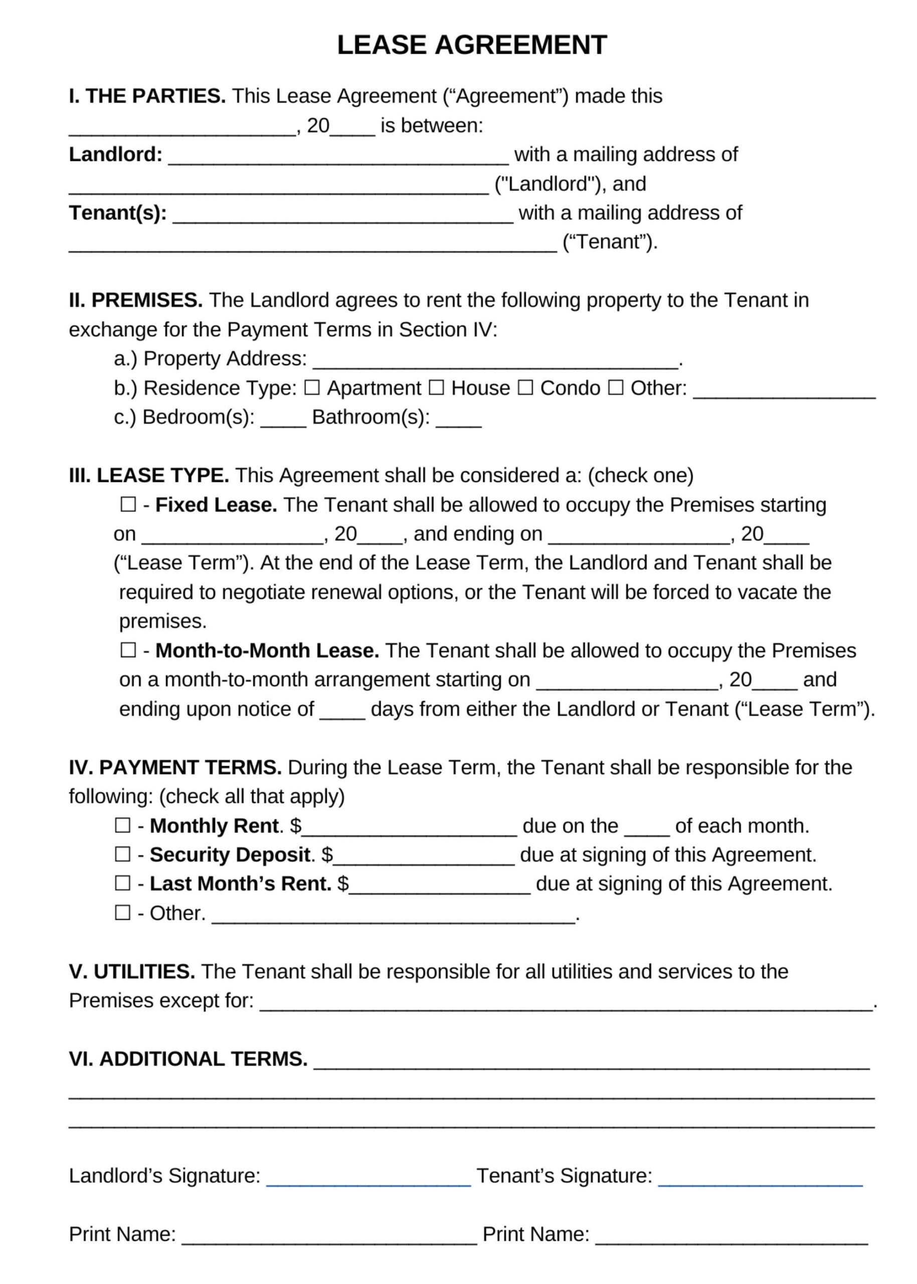 sample apartment rent agreement template sample apartment rent agreement template