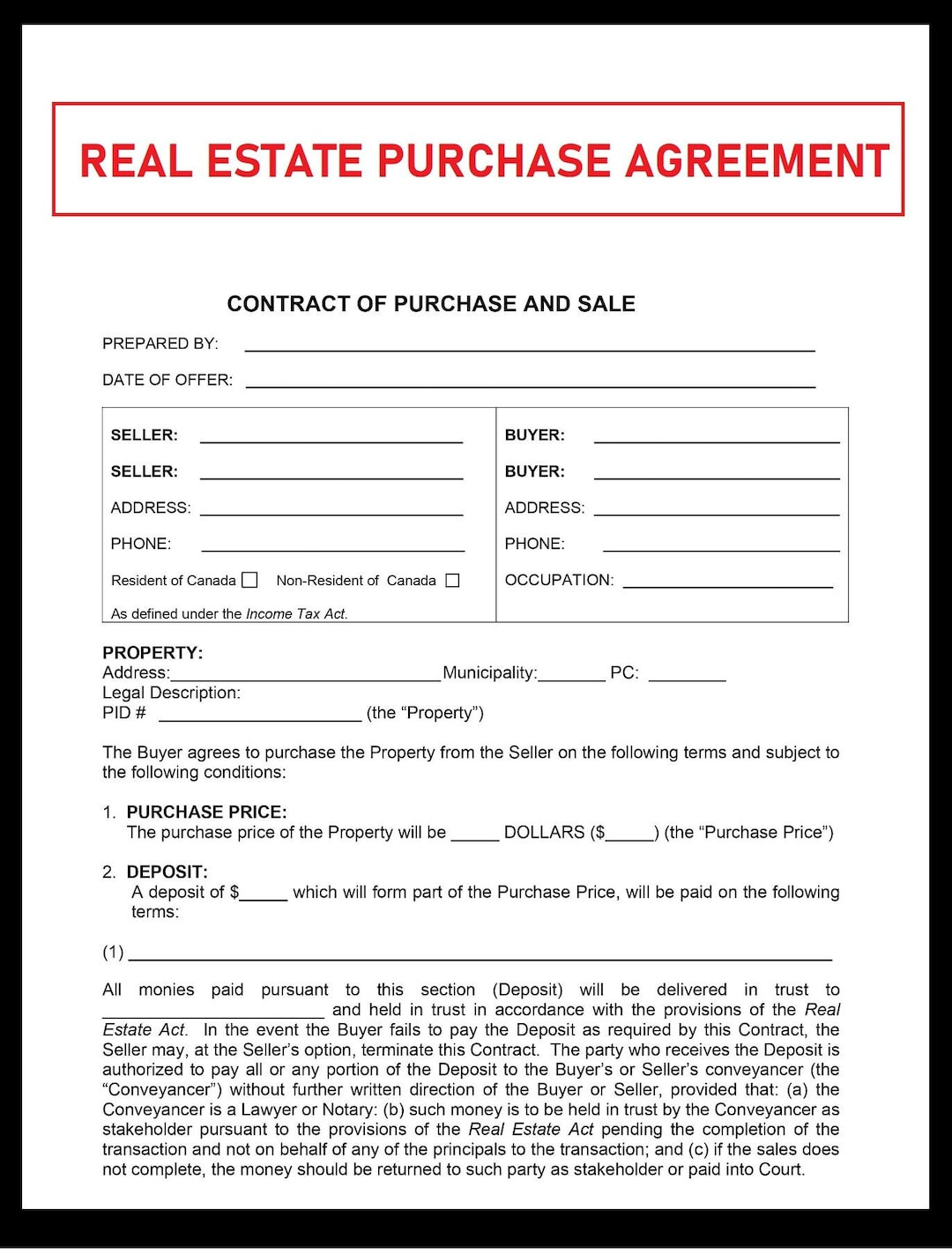 sample home purchase agreement template sample home purchase agreement template