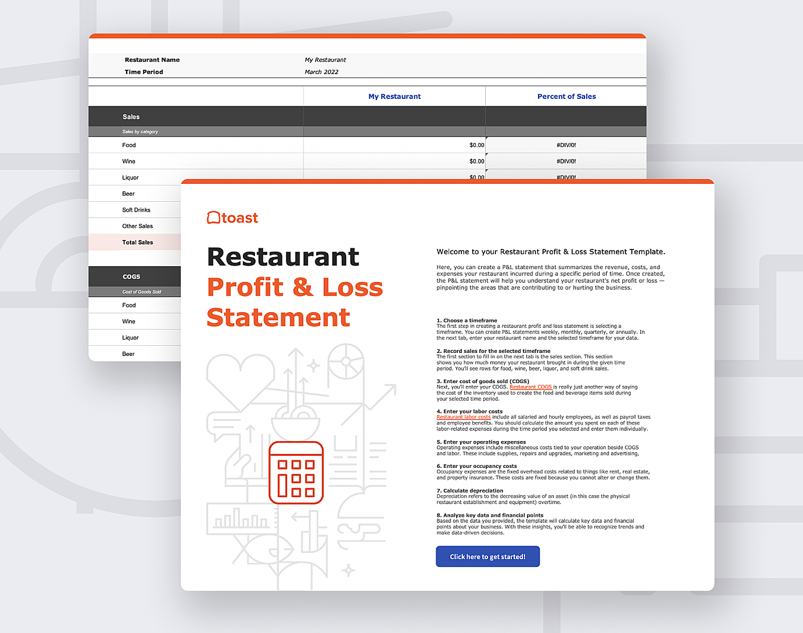 sample restaurant profit and loss template sample restaurant profit and loss template