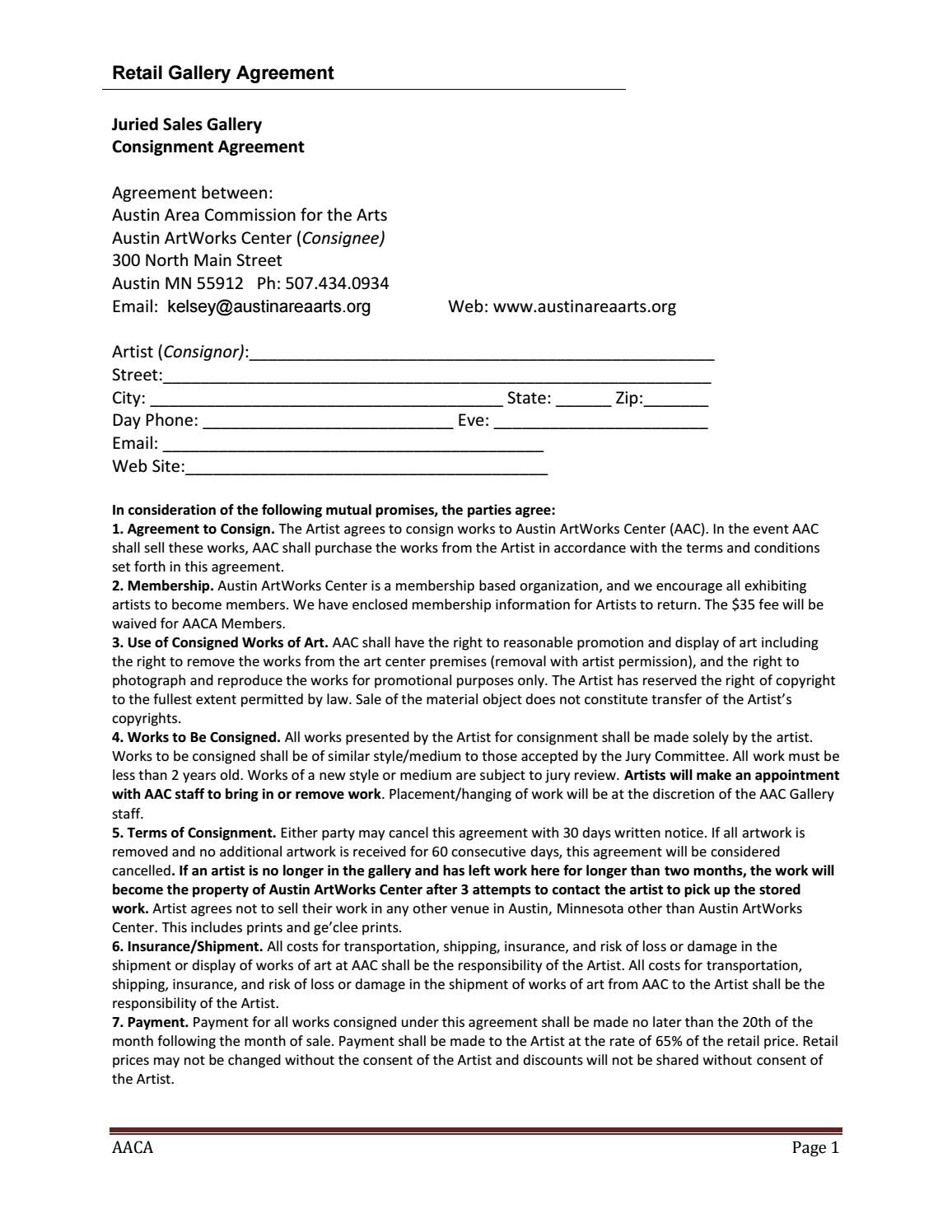 sample artist agreement template sample artist agreement template