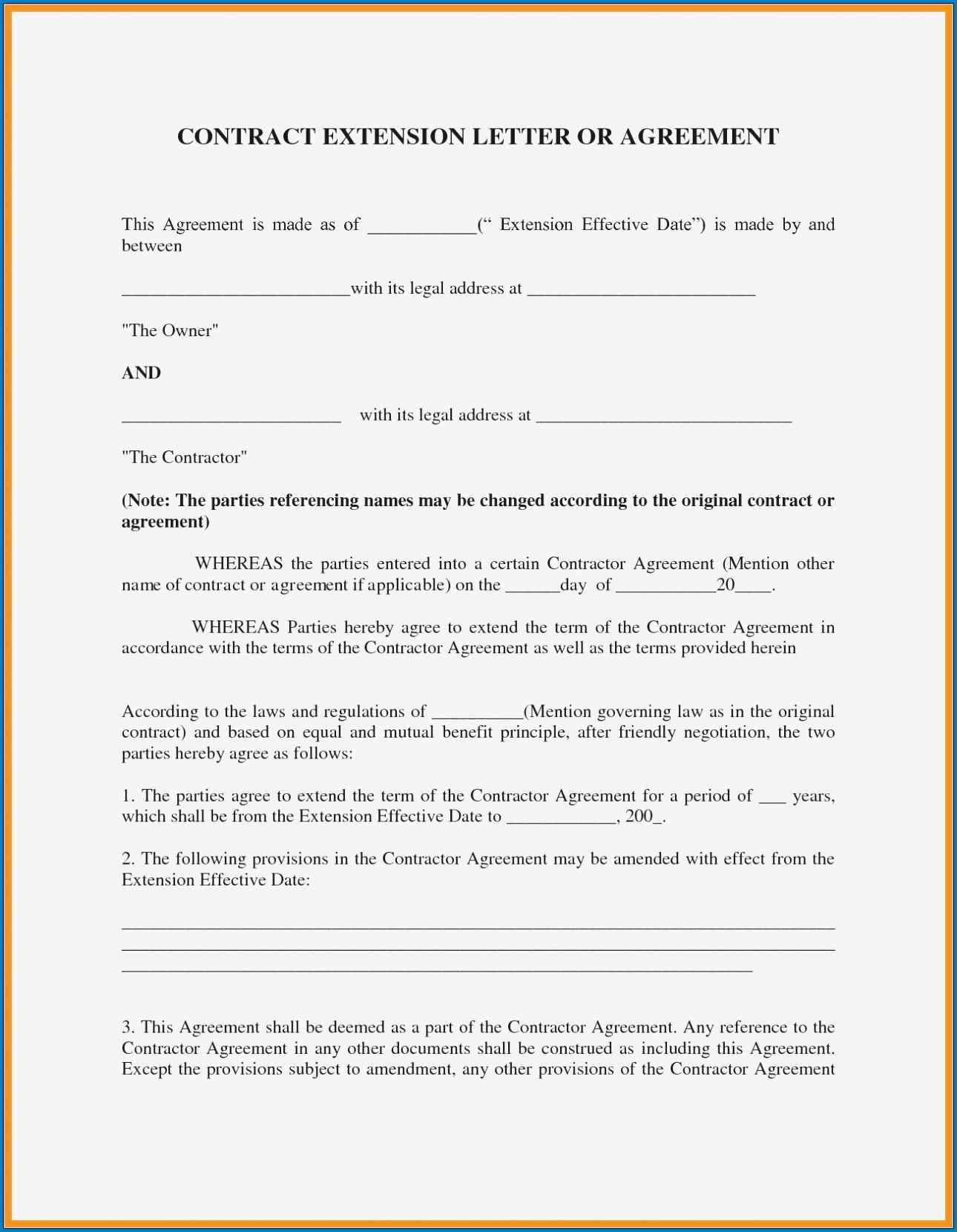 sample agreement between two parties template sample agreement between two parties template