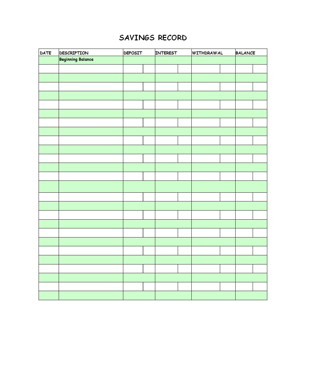 savings tracker savings tracker