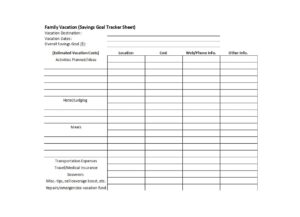 savings tracker