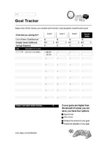 savings tracker