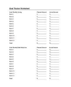 savings tracker