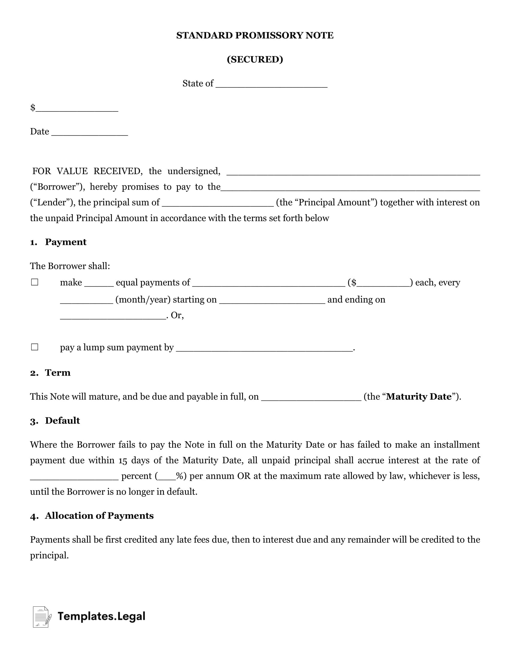 sample promissory agreement template sample promissory agreement template