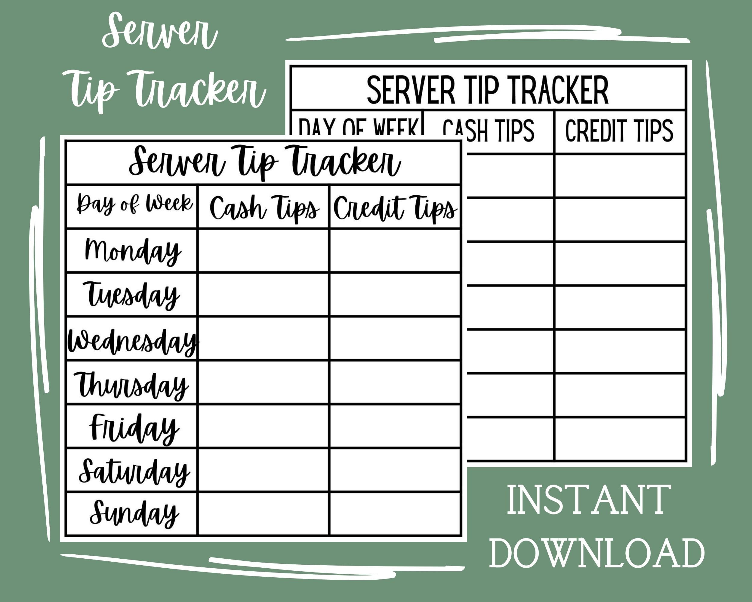 sample server budget template sample server budget template
