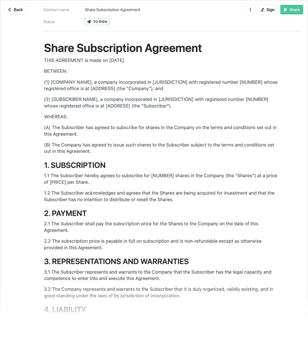 sample Share Purchase Agreement Template sample Share Purchase Agreement Template