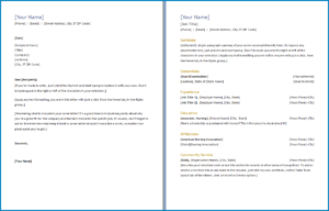 simple cover letter for job application