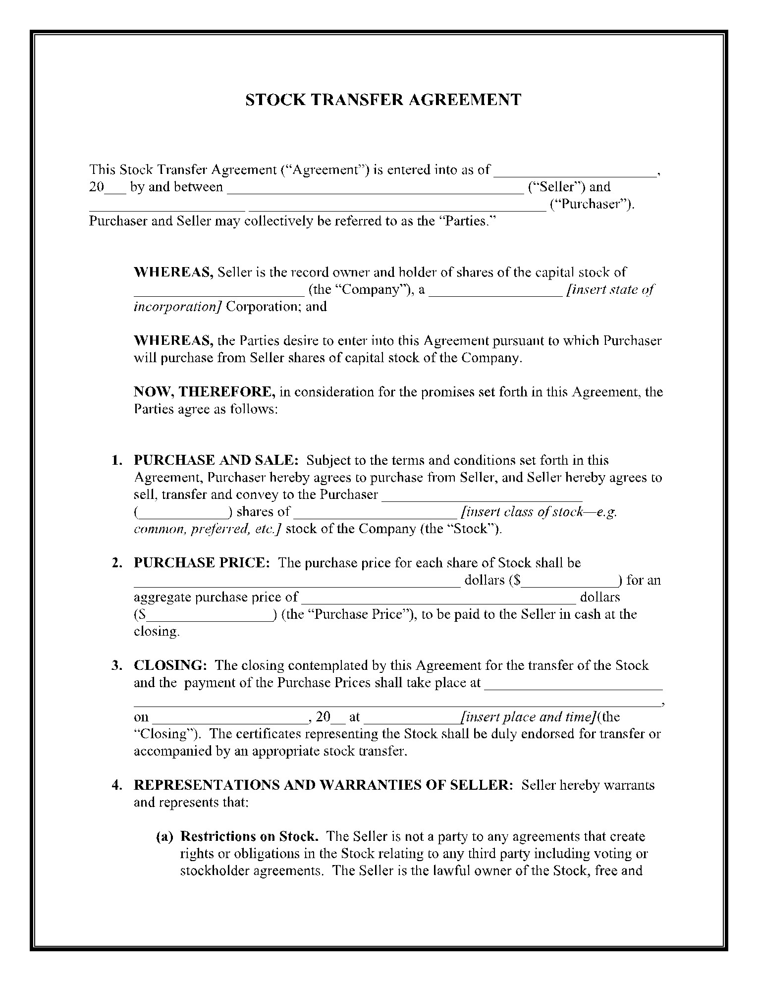sample Share Purchase Agreement Template sample Share Purchase Agreement Template