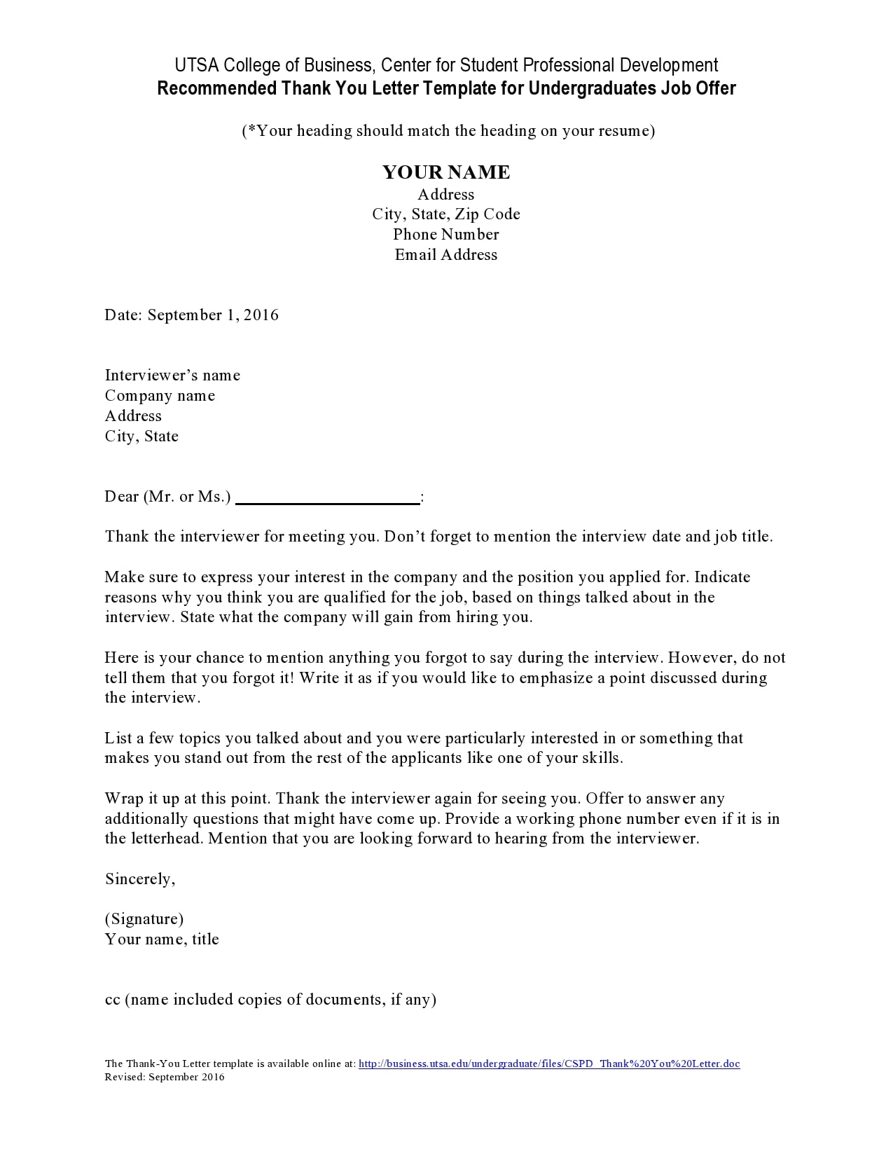 thank you letter for job offer thank you letter for job offer