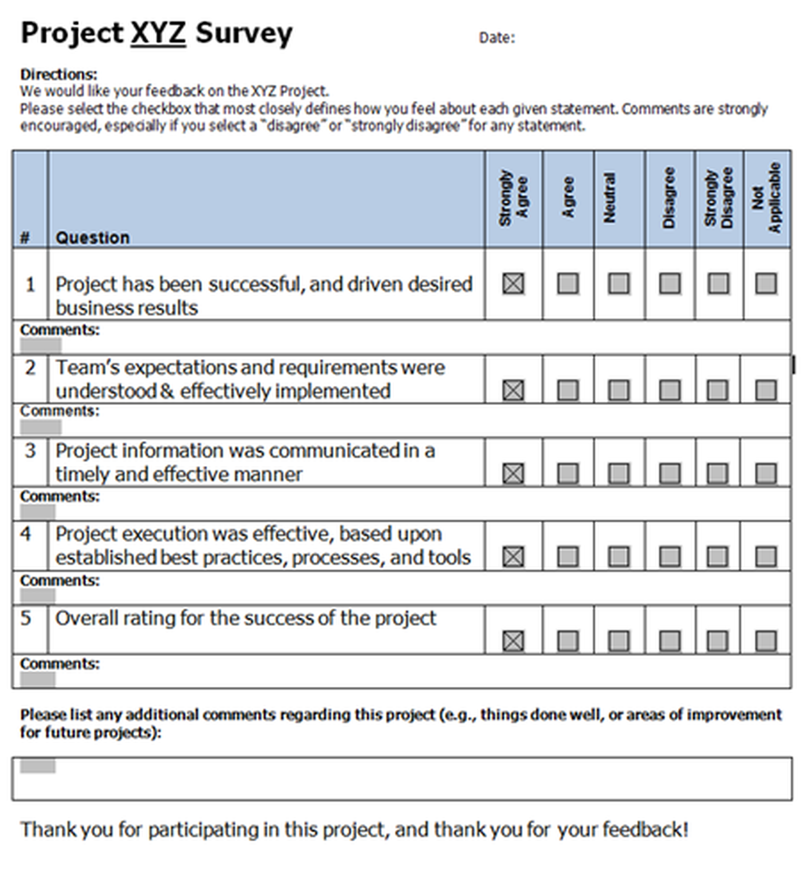 sample project closeout checklist template sample project closeout checklist template