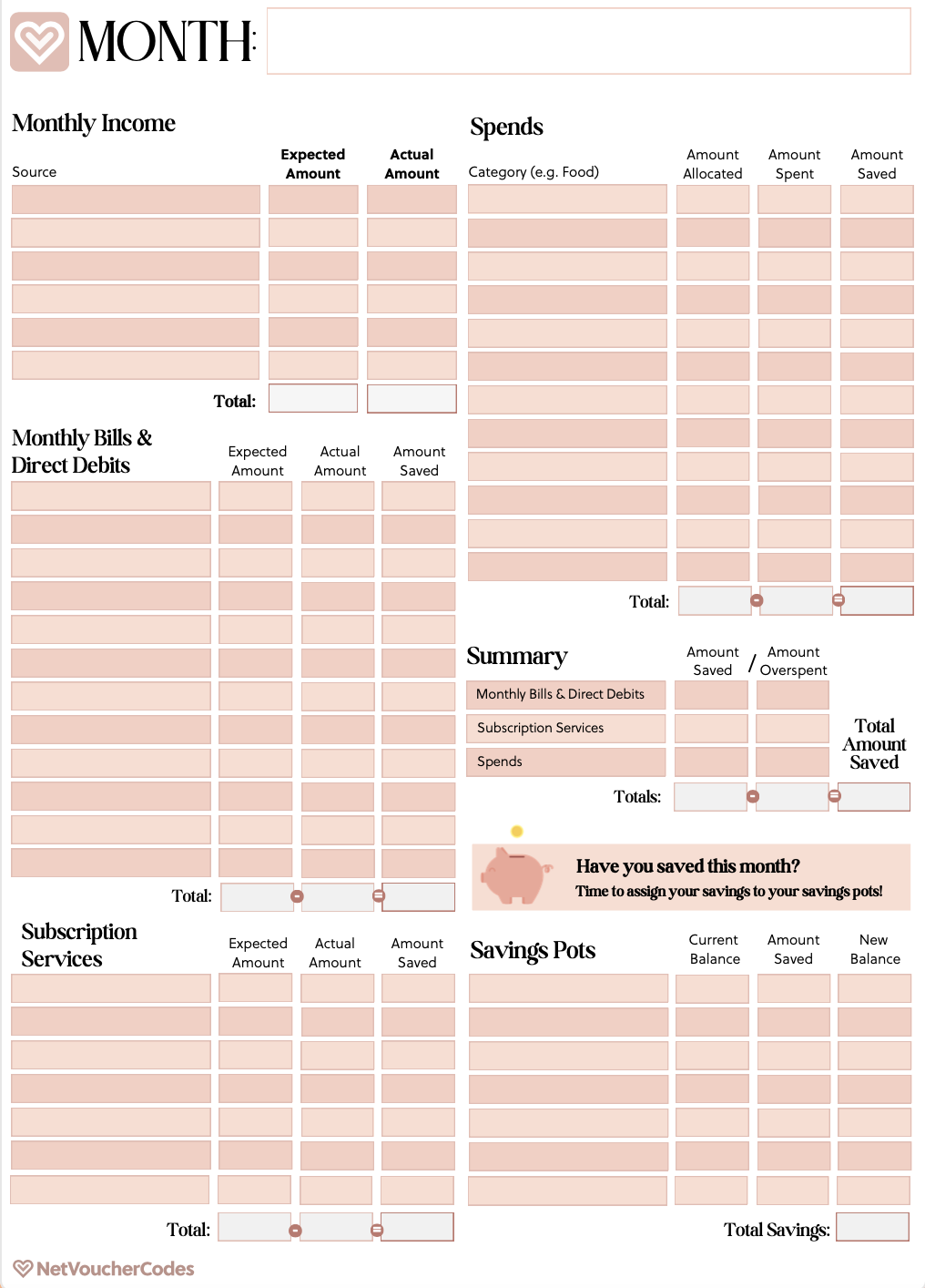 sample server budget template sample server budget template