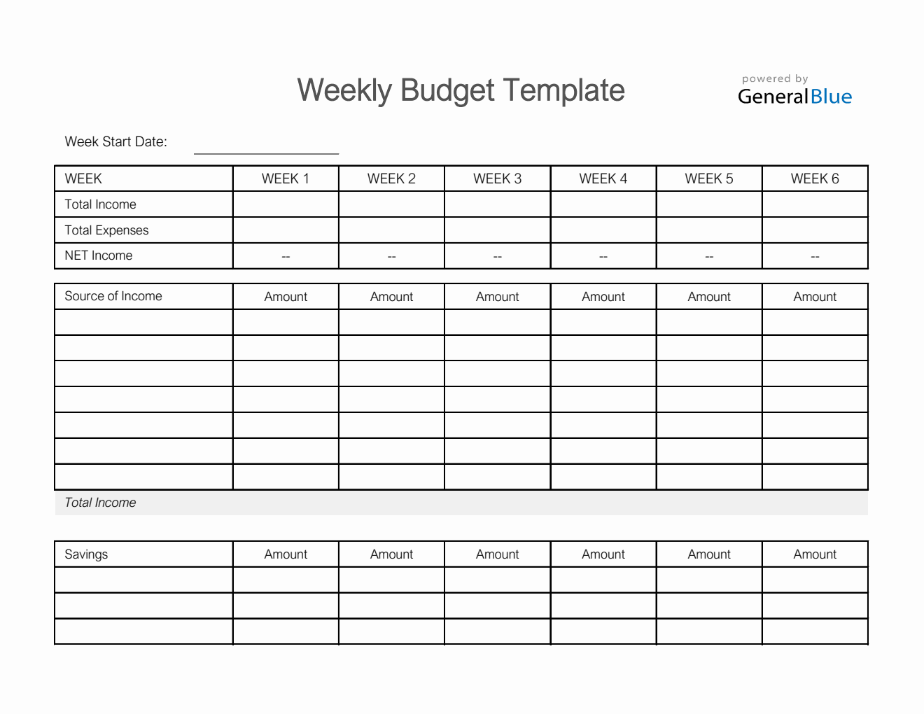 sample simple weekly budget template sample simple weekly budget template