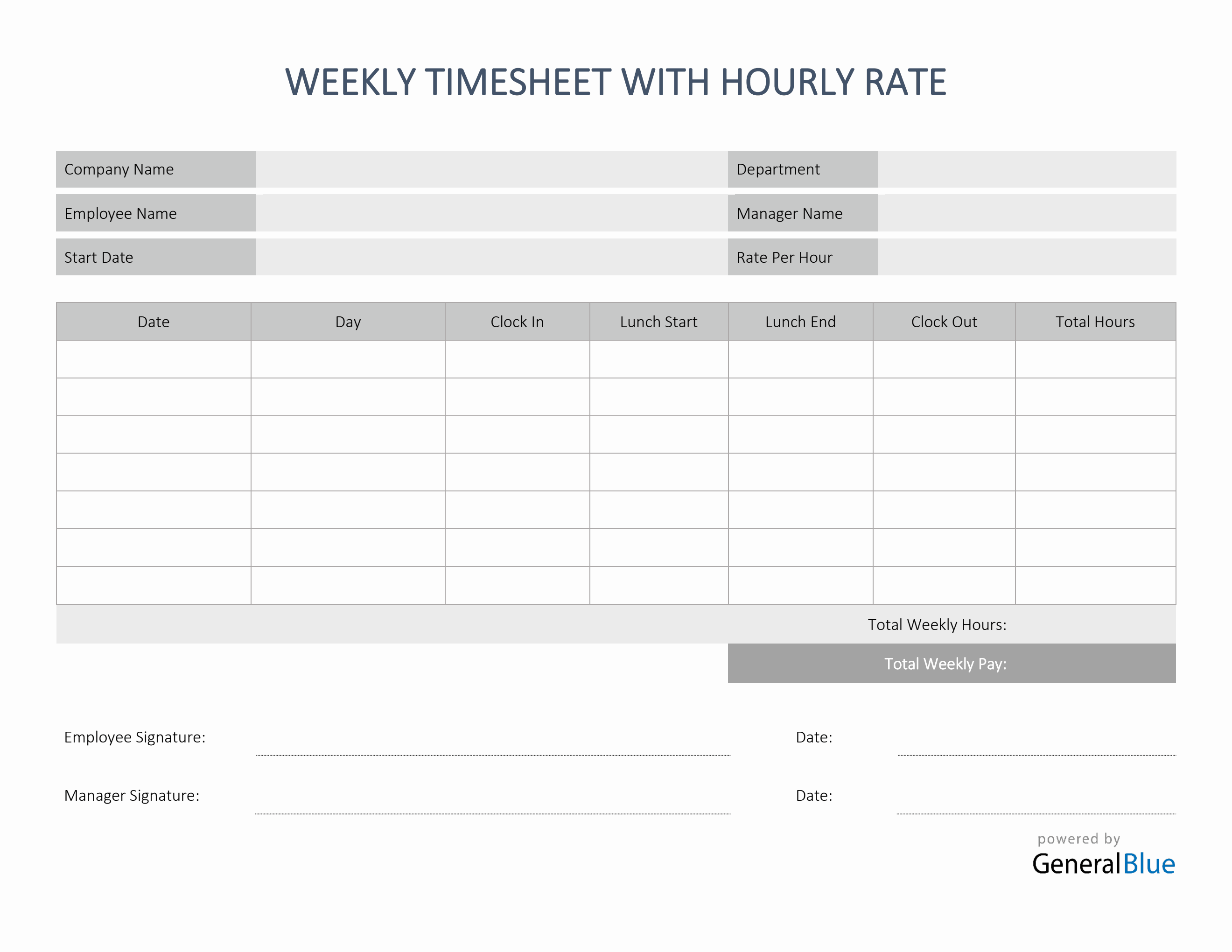 sample hourly timesheet template sample hourly timesheet template
